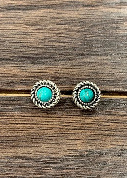 Turquoise Stud Earrings