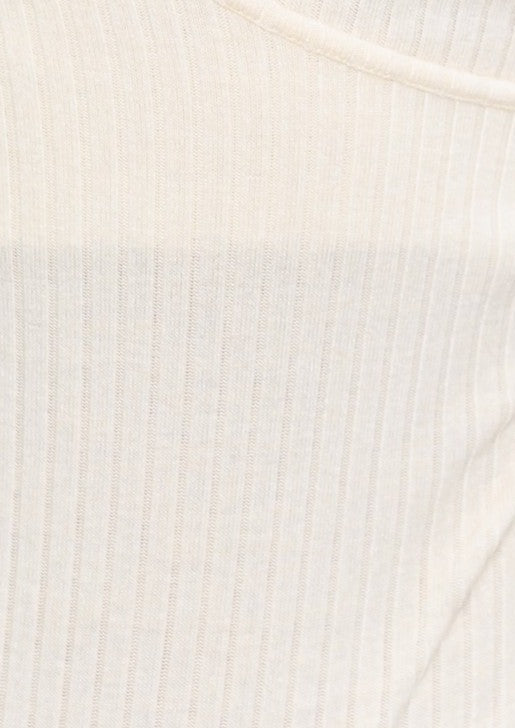Carli Ribbed Criss Cross Bodysuit