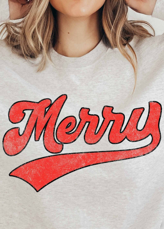 Merry Graphic Sweatshirt