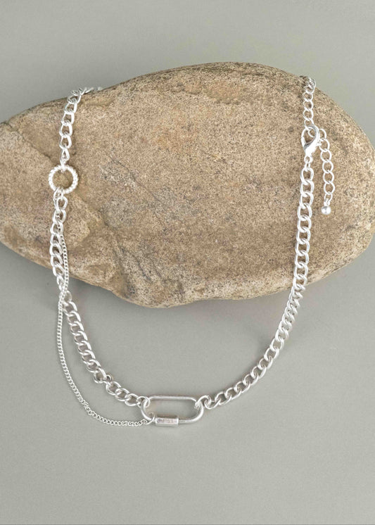 Lucille Necklace - Silver
