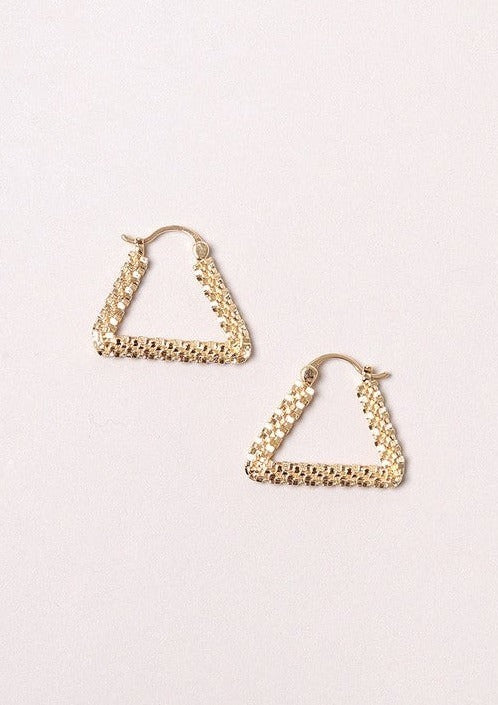 Triangle Plug Earrings