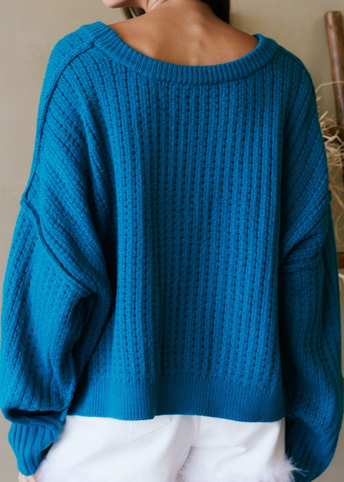 Winslet Side Slit Sweater