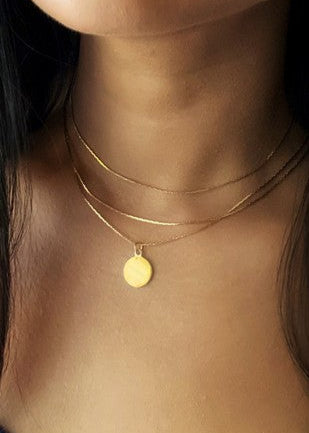 Merci Multi Layer Necklace