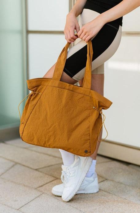 Skylar Side-Cinch Tote