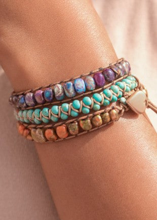 Earthbound Beauty Wrap Bracelet