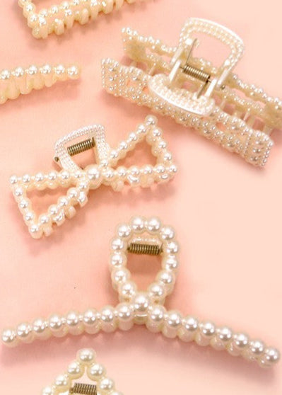 Pearl Claw Clips