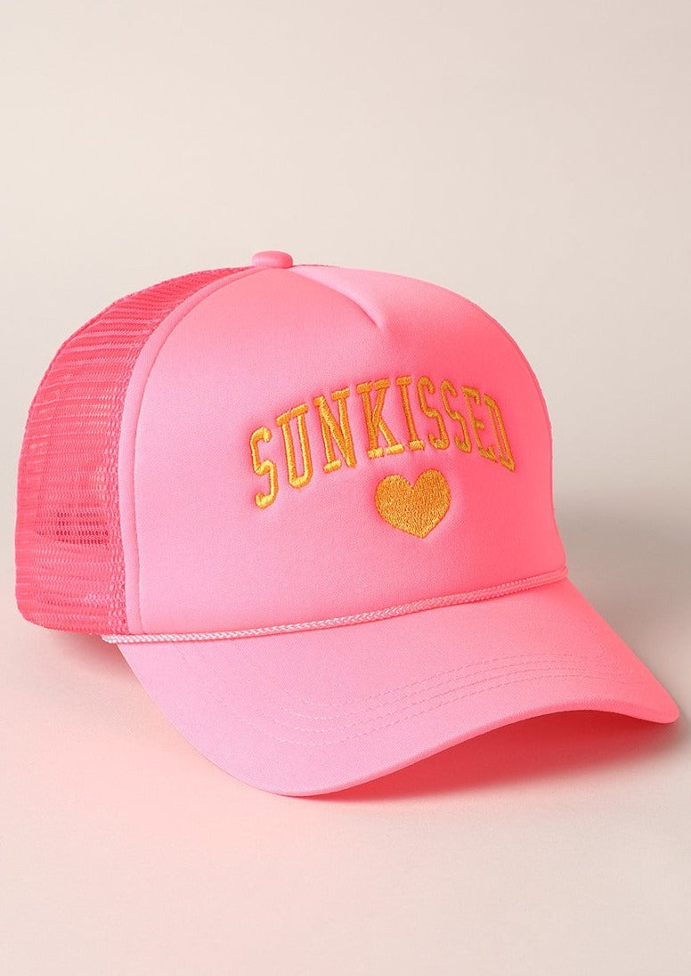 Sunkissed Trucker - Neon Pink