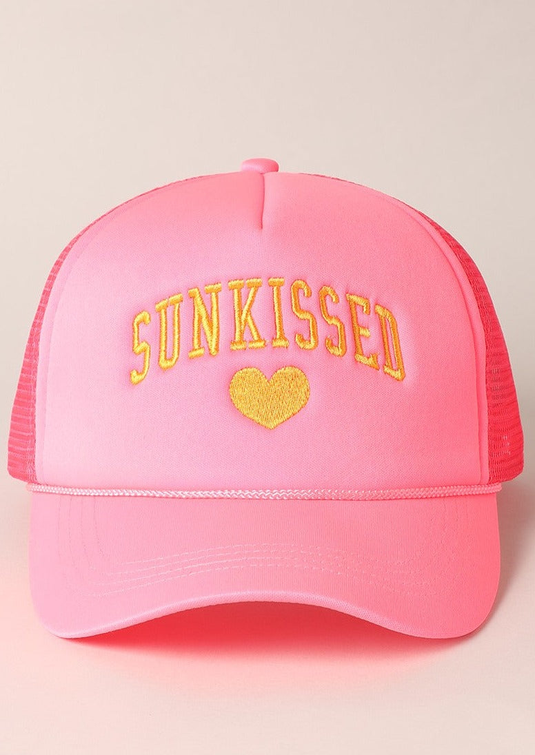 Sunkissed Trucker - Neon Pink