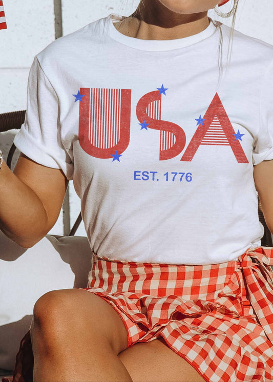 USA 1776 Graphic Tee
