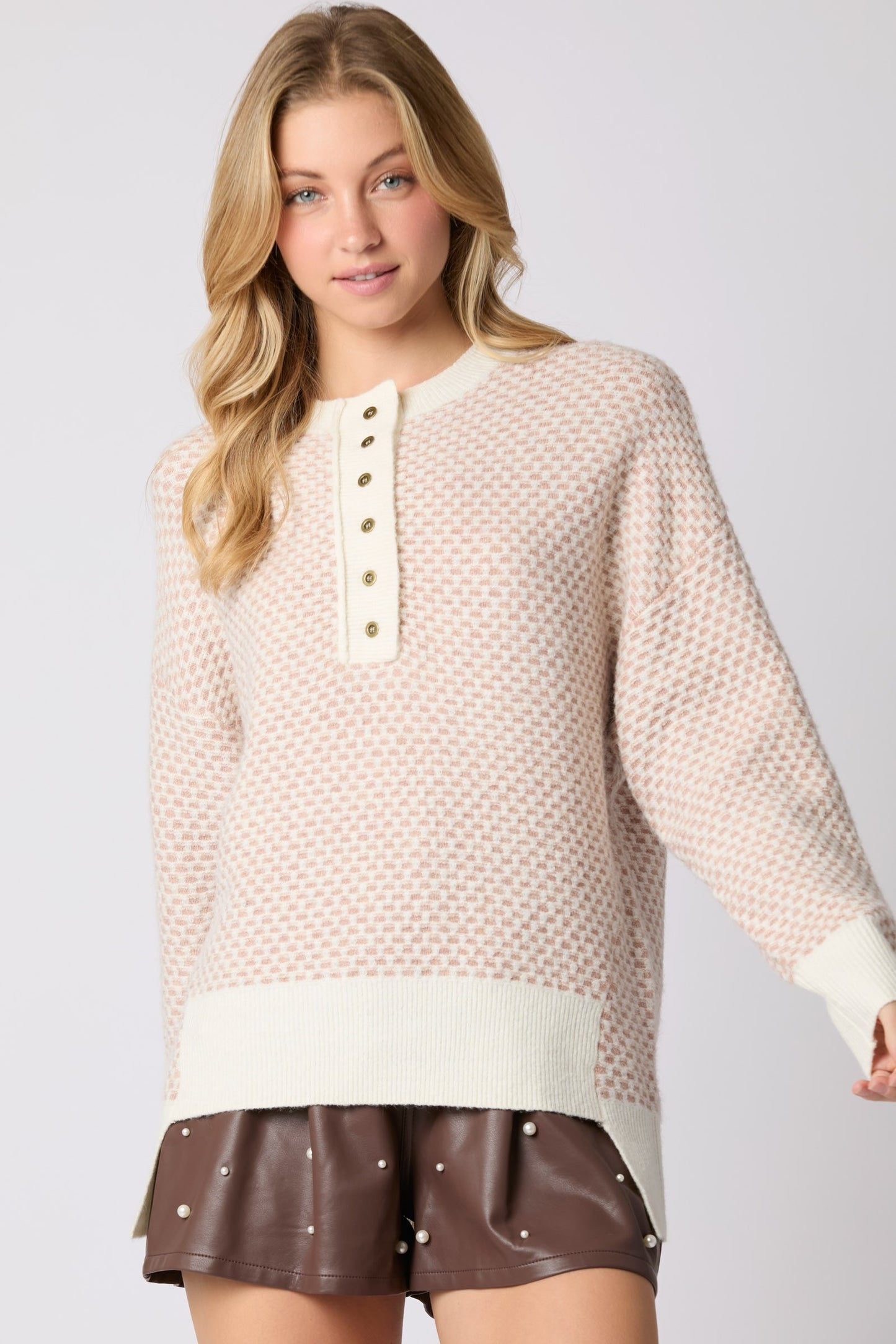 Dahlia Henley Sweater