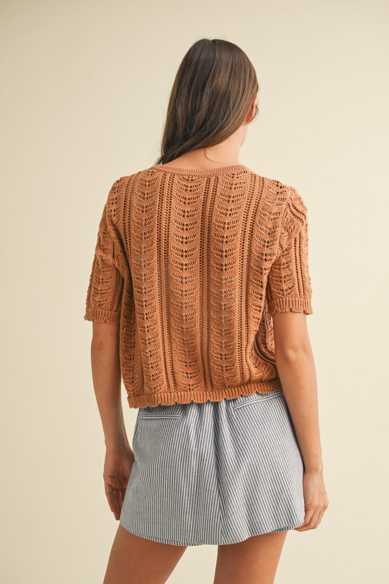 Micah Front Tie Sweater