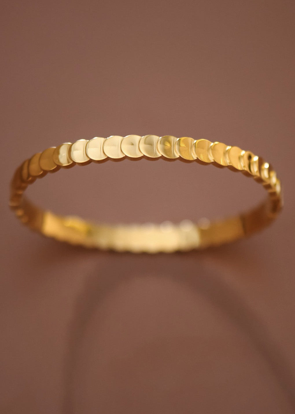 Harper Gold Hinge Bangle