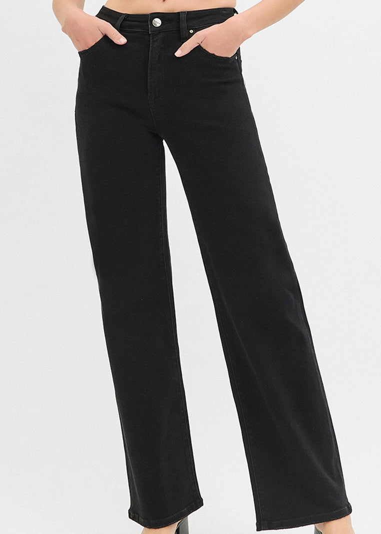 Wilder Wide Leg Risen Jeans - Plus