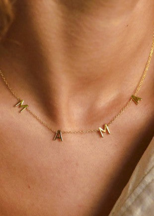 Mama Dainty Chain Necklace