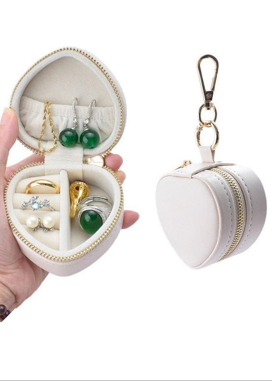 Mini Heart Jewelry Bag Charm