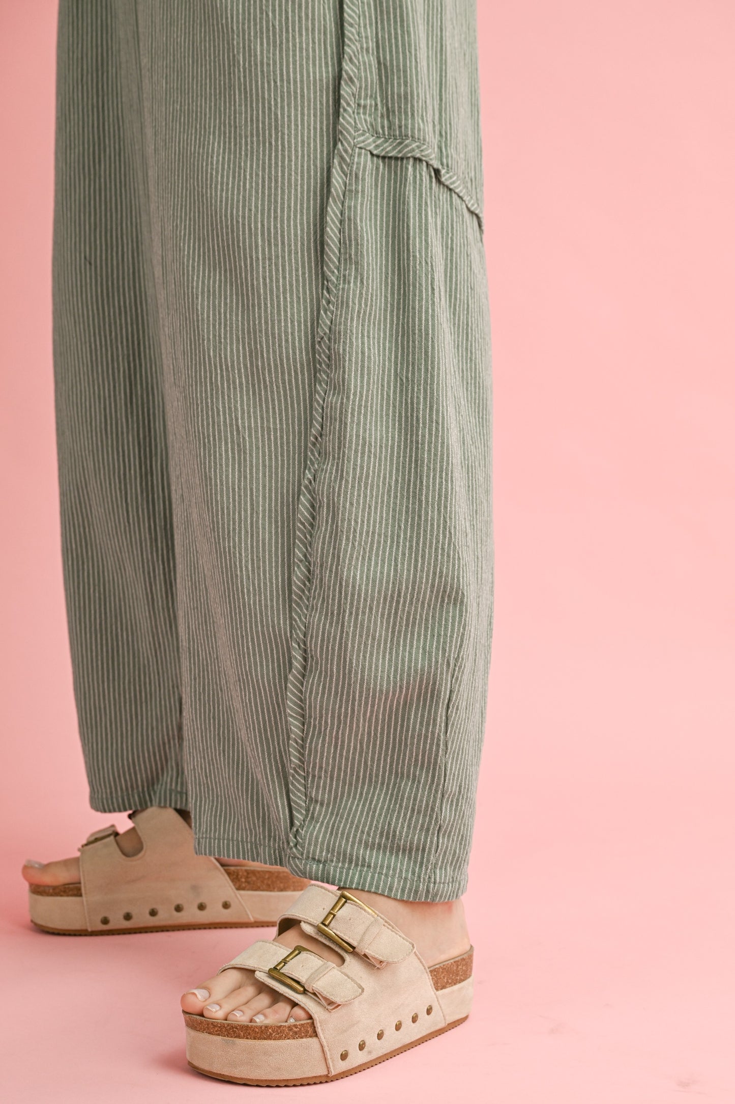 Mélange Texture Serene Pants