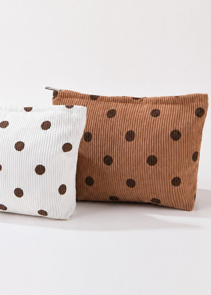 Polka Dot Makeup Pouch