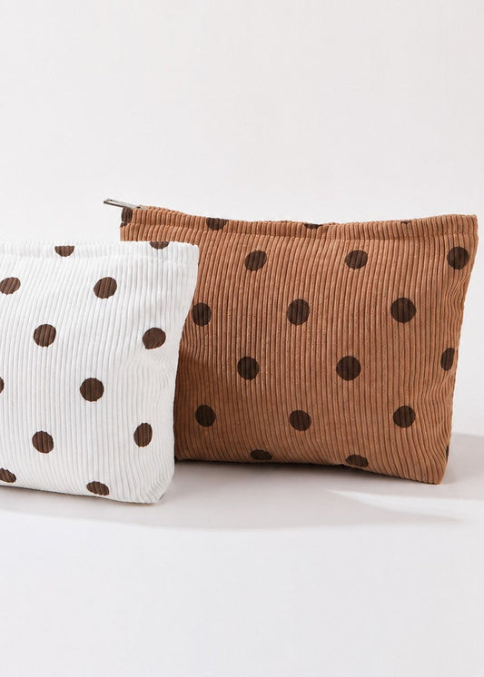 Polka Dot Makeup Pouch