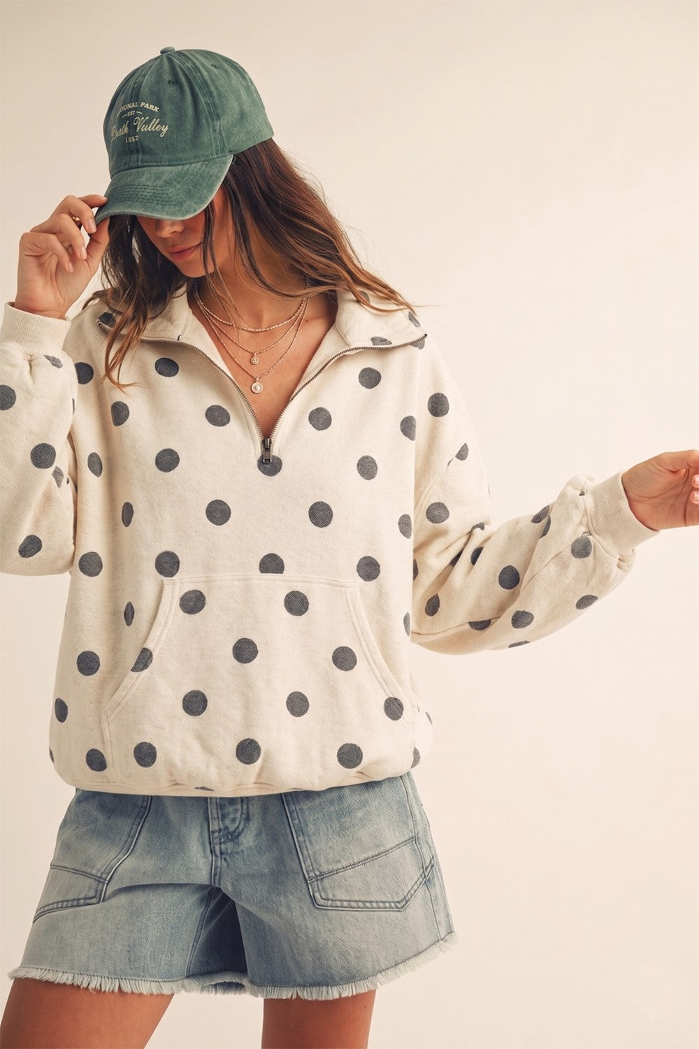 Riviera Dot Pullover