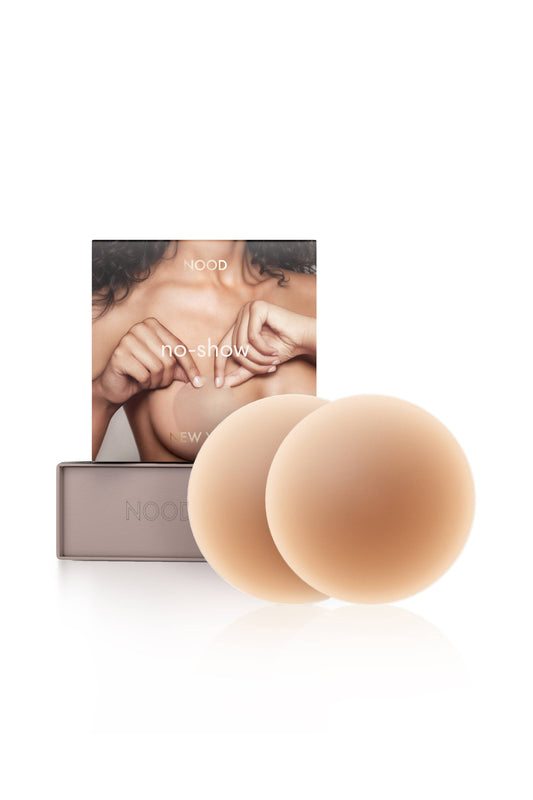 3in. No-Show | Reusable Adhesive Nipple Covers: No 5 Soft Tan