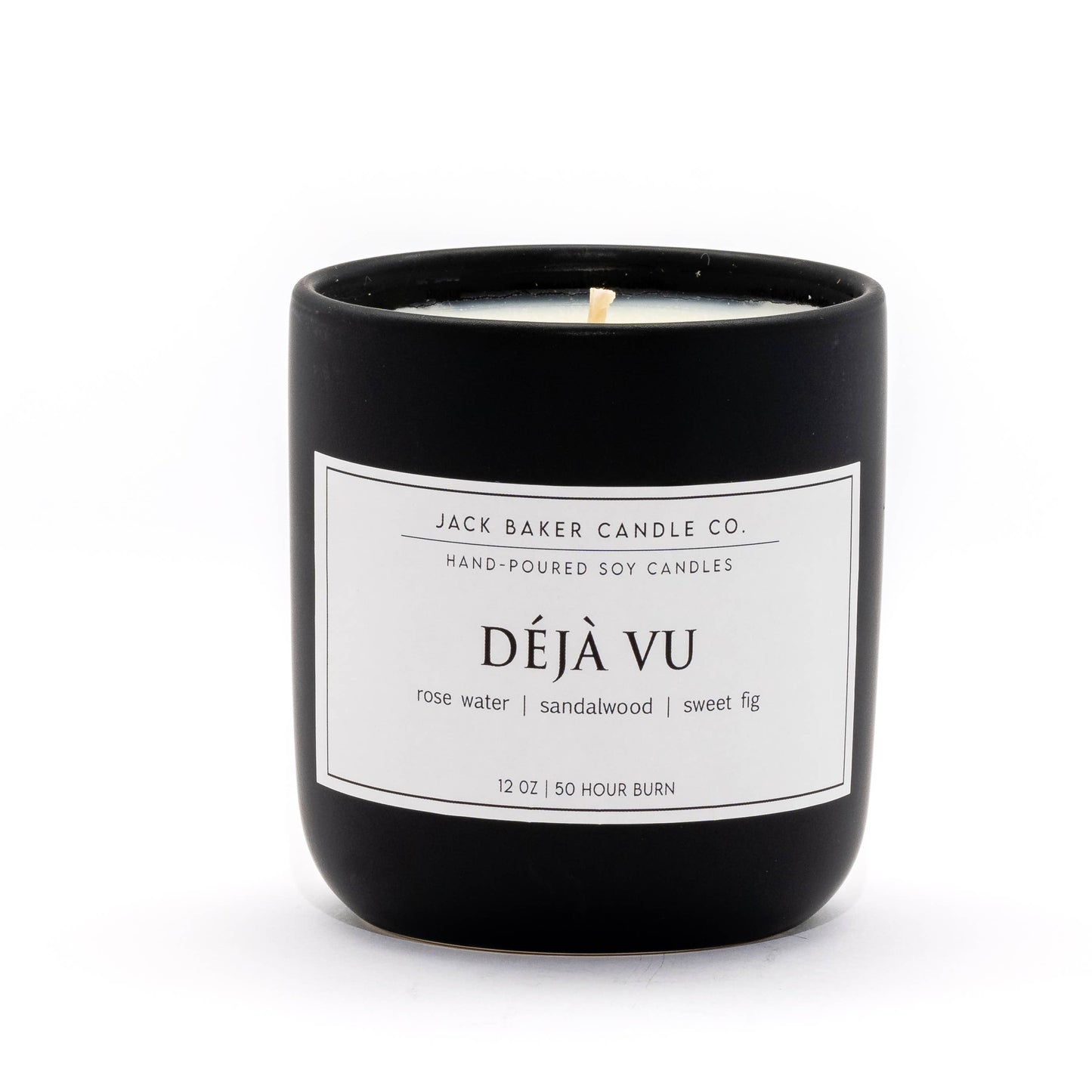 Black Label Collection - Déjà vu 12 oz Jar Candle: Déjà vu