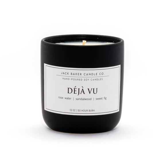 Black Label Collection - Déjà vu 12 oz Jar Candle: Déjà vu