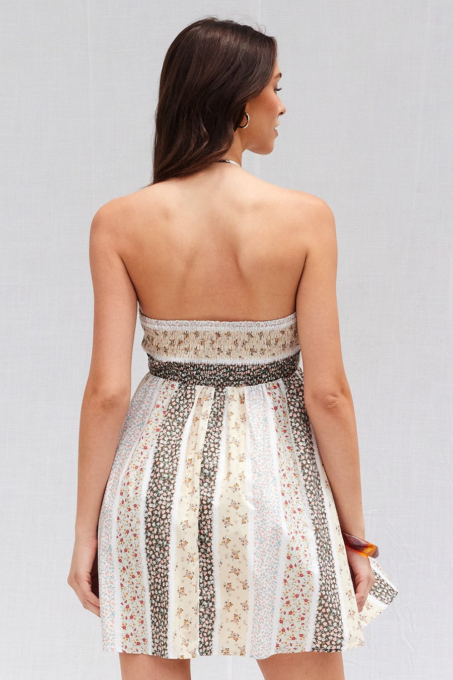 Hazel Boho Halter Dress