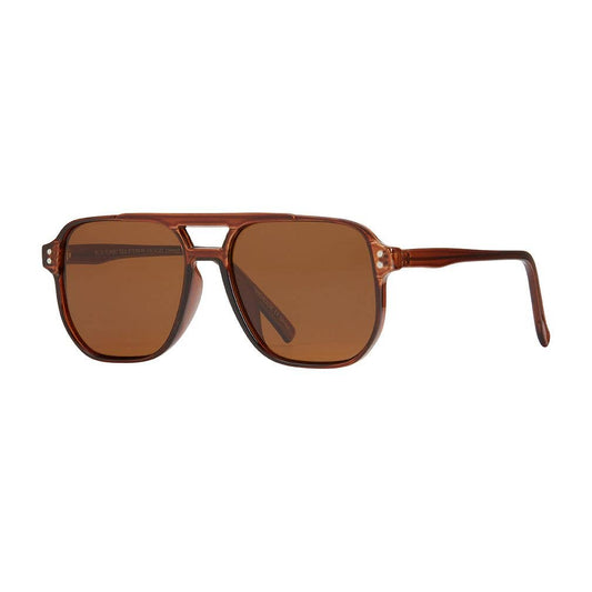 BP19923 - Pedro - Dark Crystal Brown / Brown Polarized Lens
