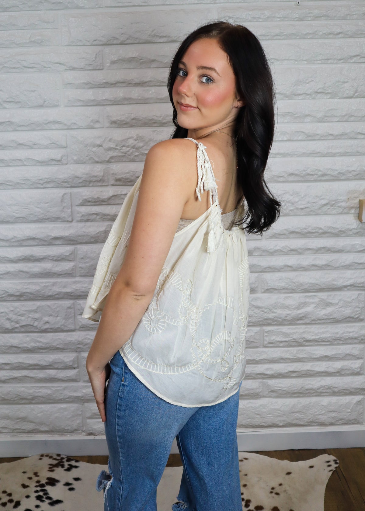 Sundance Embroidered Cami
