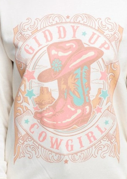 Giddy Up Cowgirl Sweatshirts