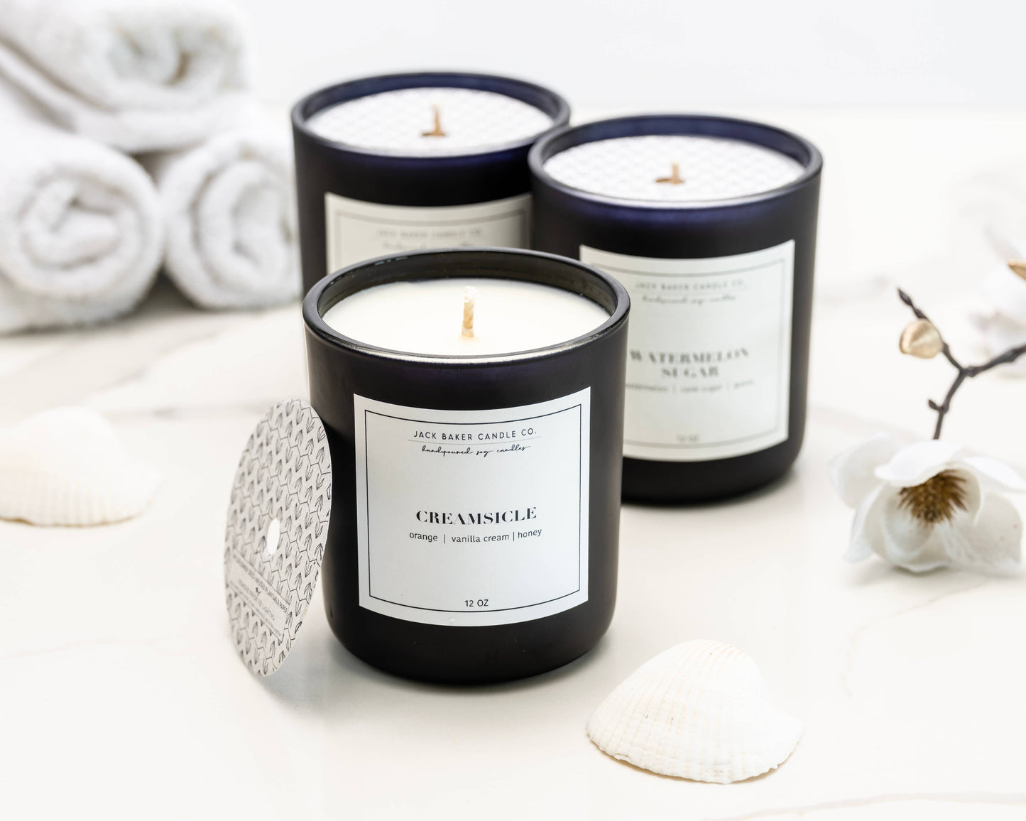 Black Label Collection - Lush 12 oz Jar Candle: Lush
