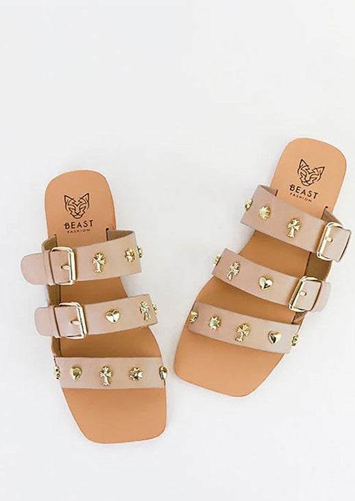 Delana Studded Sandal