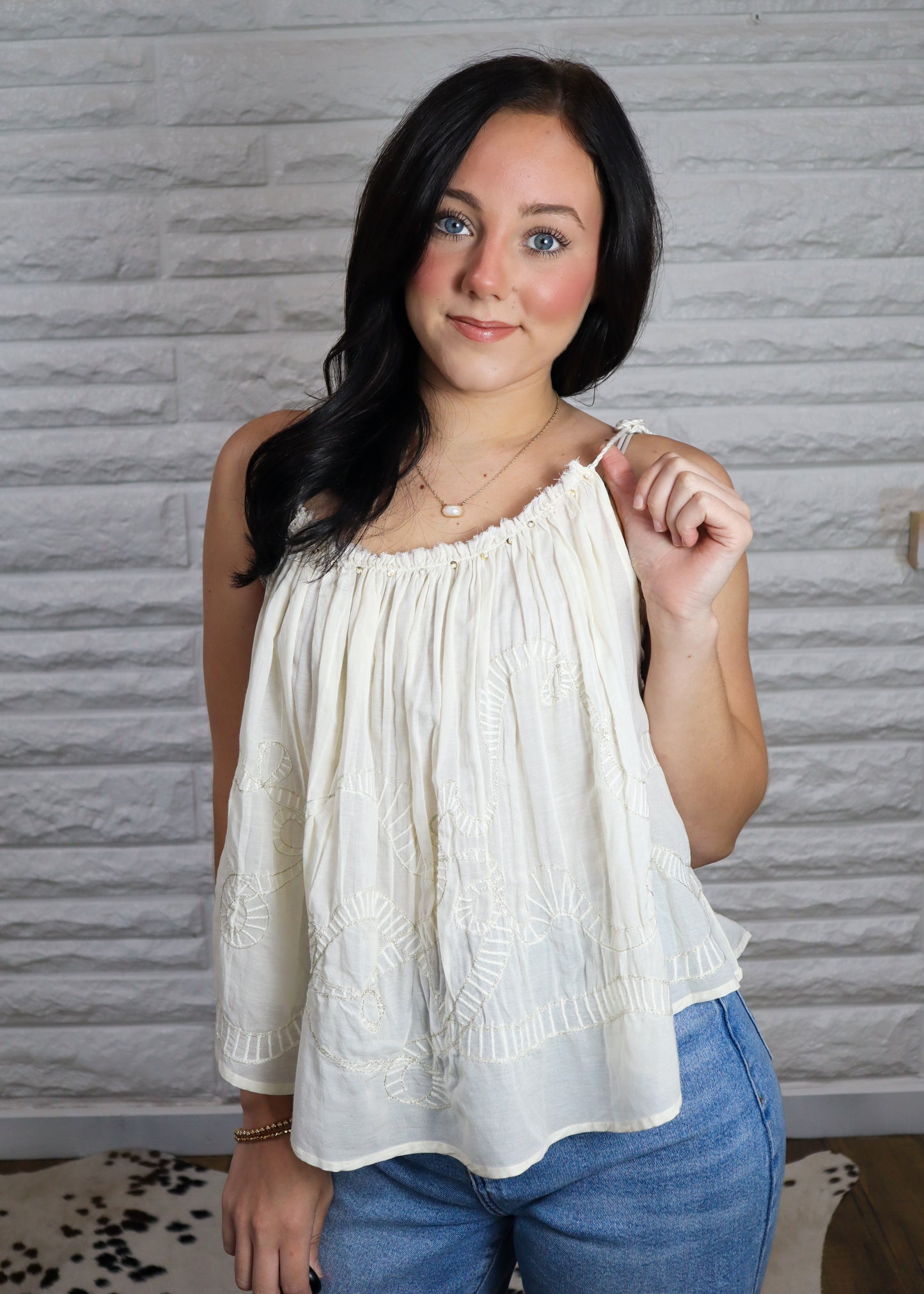 Sundance Embroidered Cami