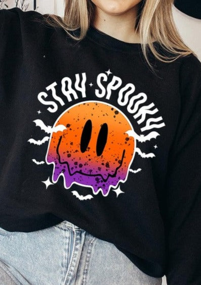 Stay Spooky Smiley Sweatshirt