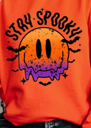 Stay Spooky Smiley Sweatshirt