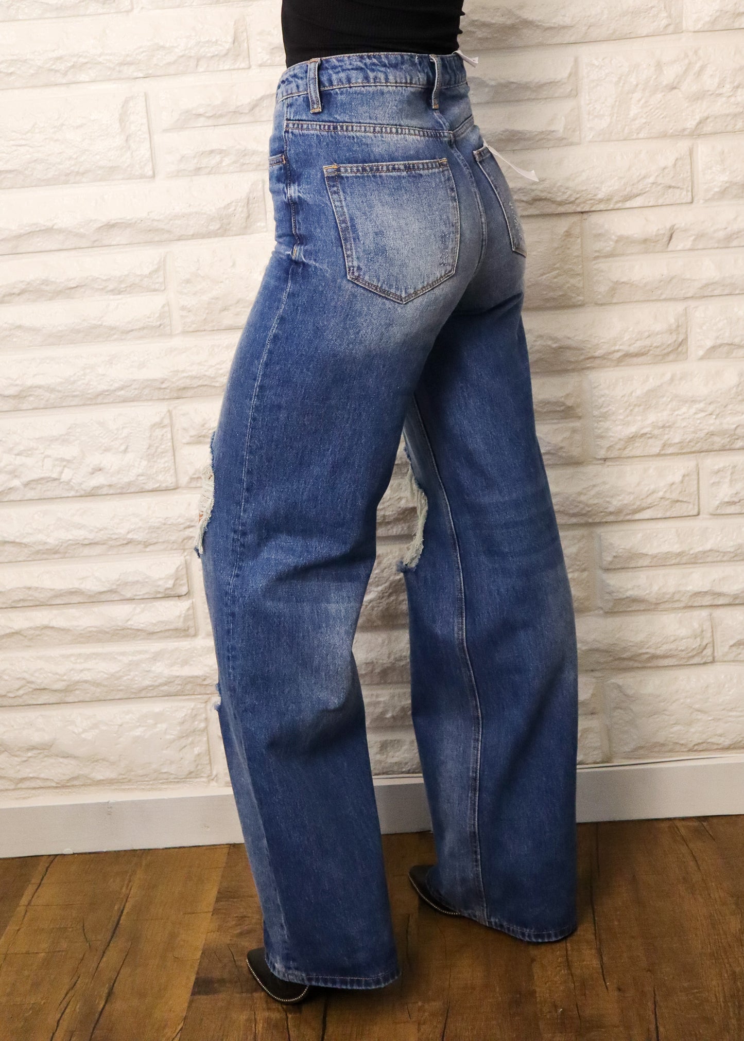 Lindsey 90's Vintage Loose Jeans