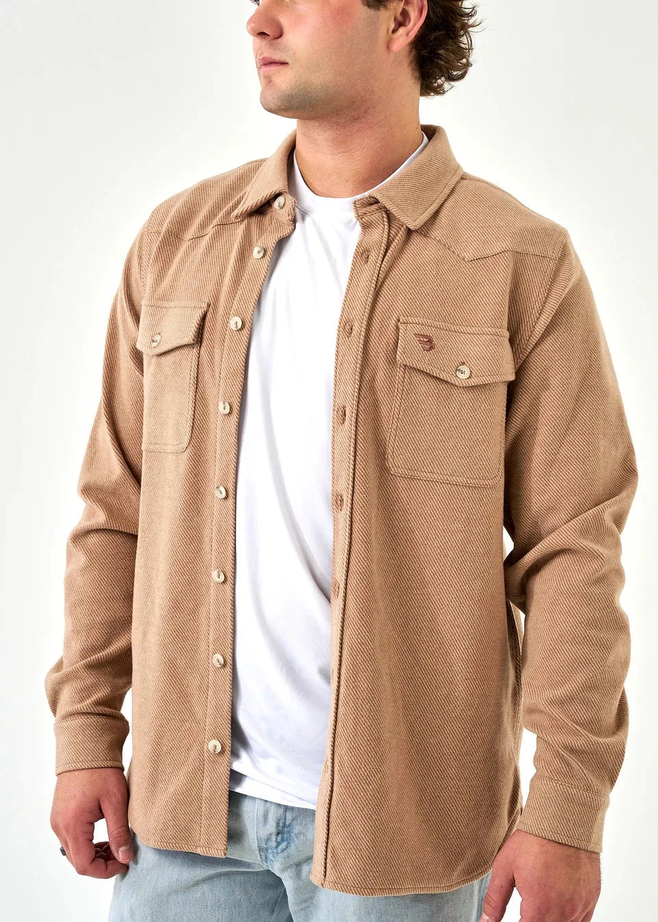 Long Sleeve - Austin Shirt - Khaki