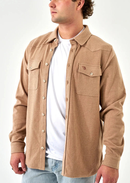 Long Sleeve - Austin Shirt - Khaki