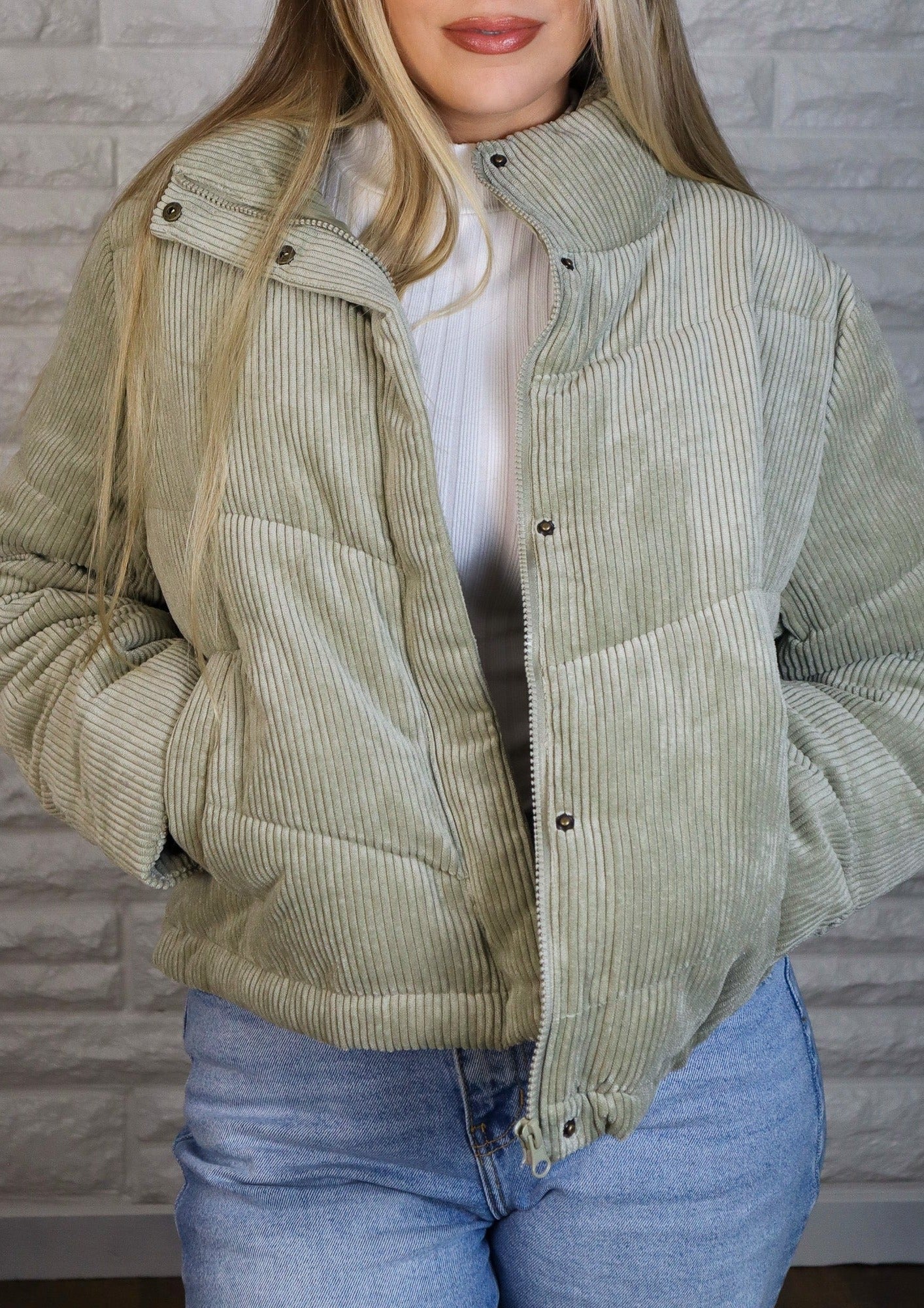 ★CODE GRAPHY★Corduroy Work Padded Jacket★コーデュロイ HEAT PADDED Corduroy Jacket | GU US