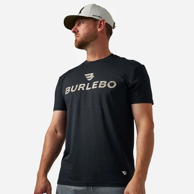 Go To Tee - Black & Classic Deer Camo
