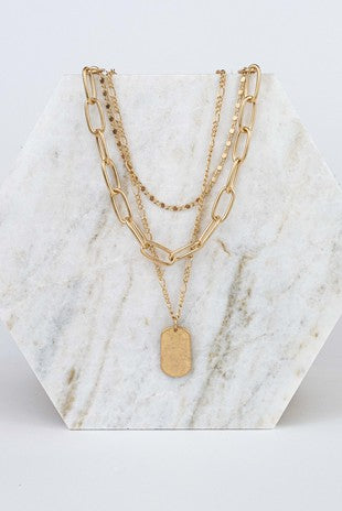 Ginger Gold Necklace