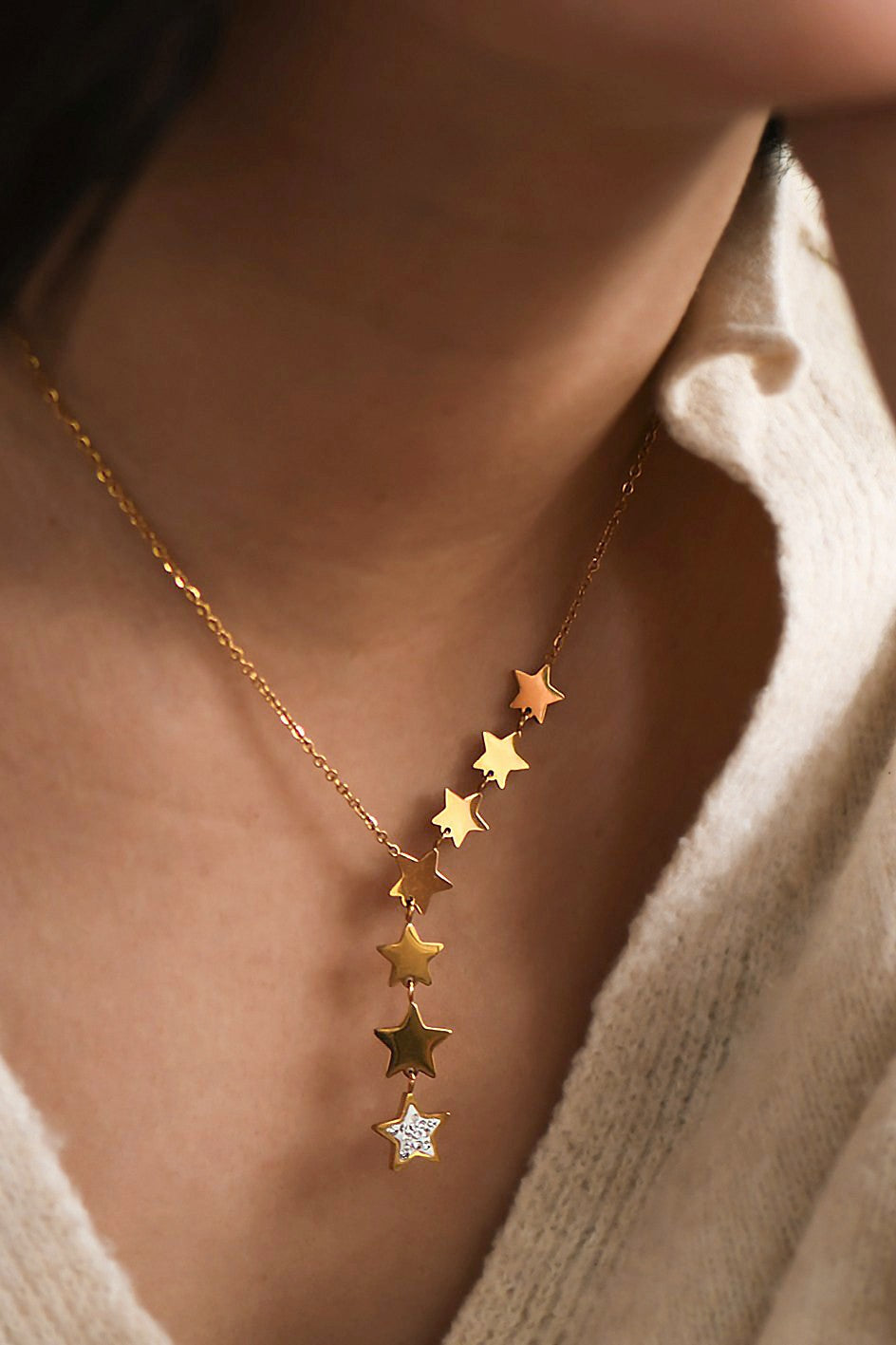 Star Struck Lariat Necklace