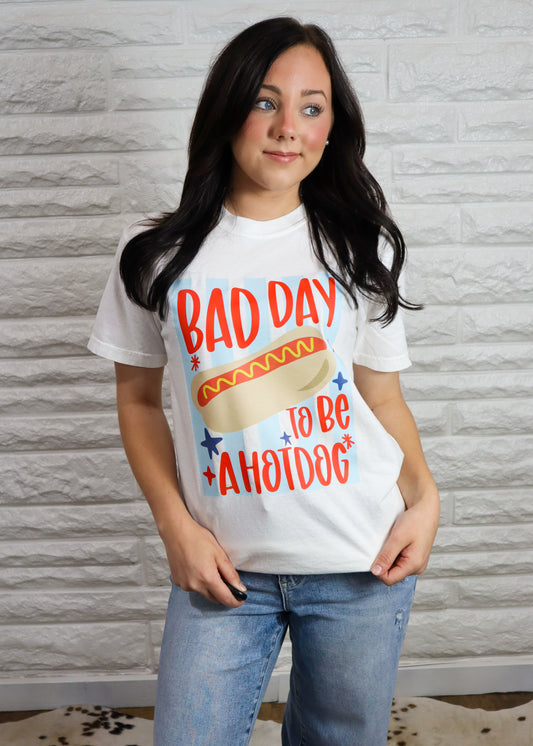 Bad Day To Be A Hotdog Tee