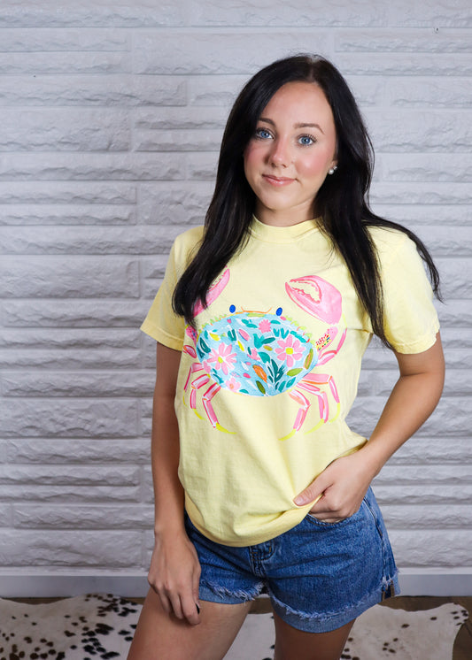Sunburst Crab Tee