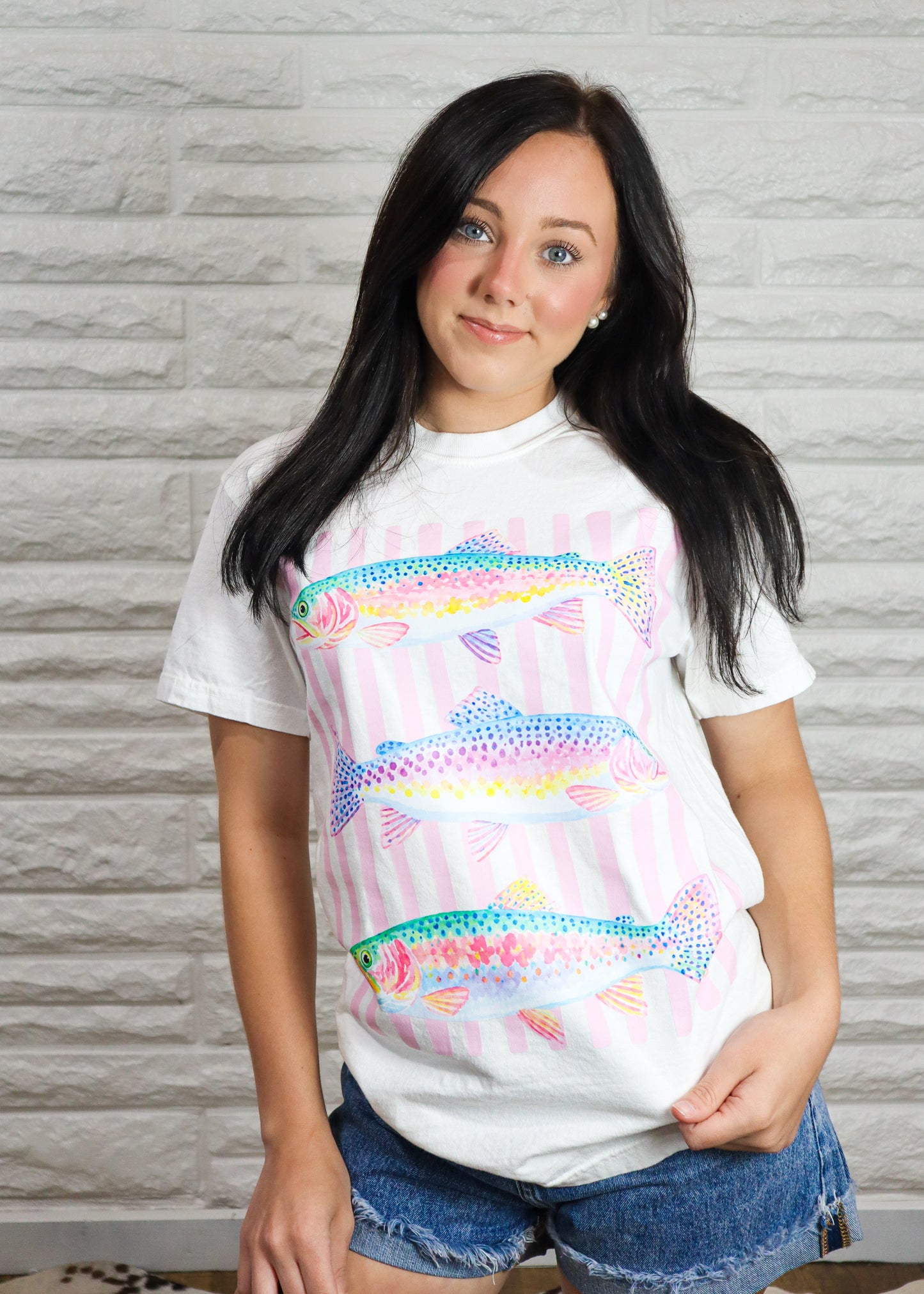 Rainbow Trout Graphic Tee