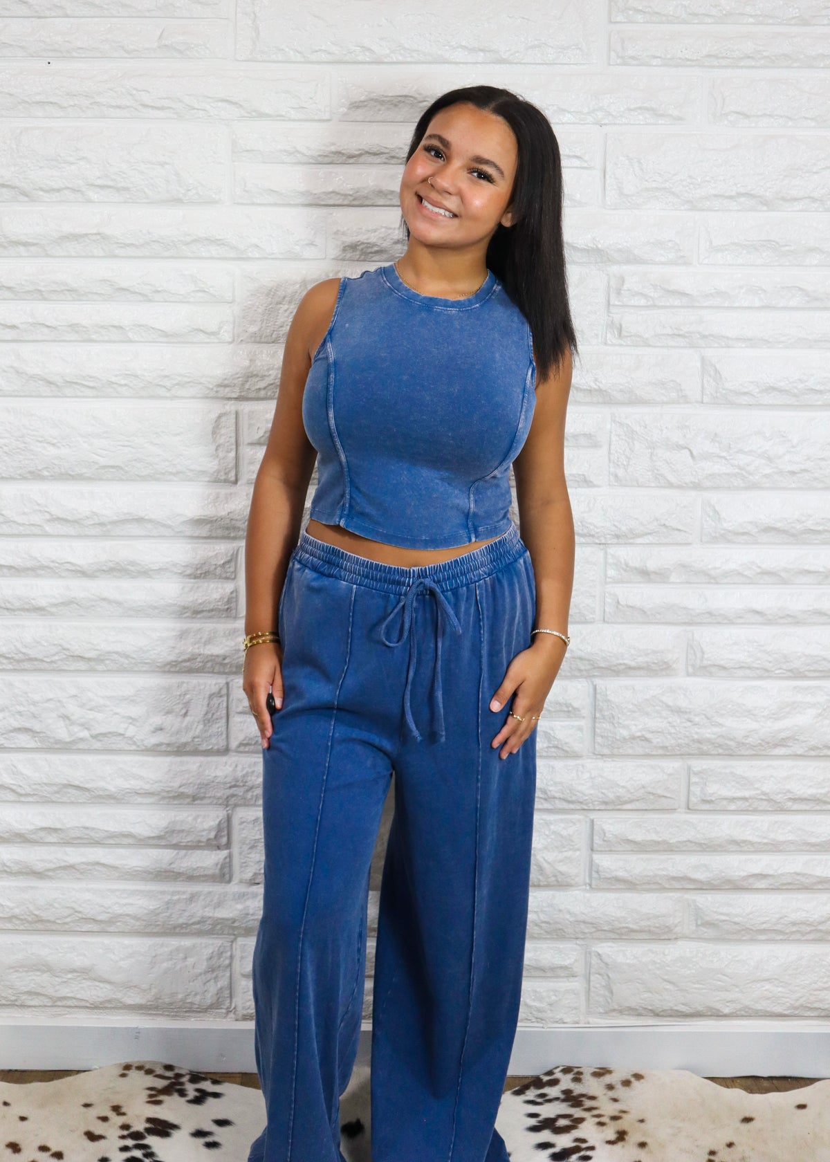 Wander West Lounge Set - Navy