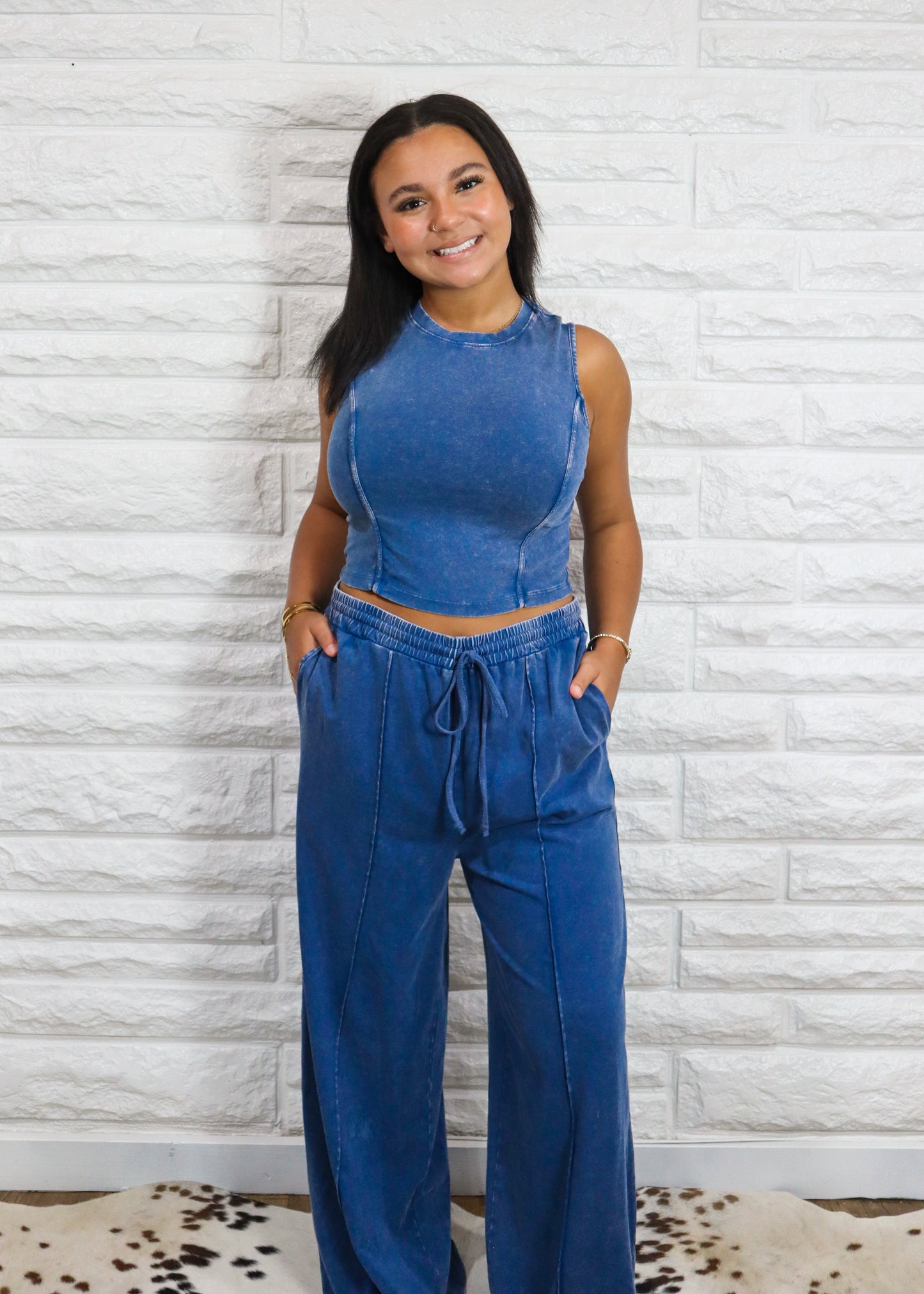 Wander West Lounge Set - Navy