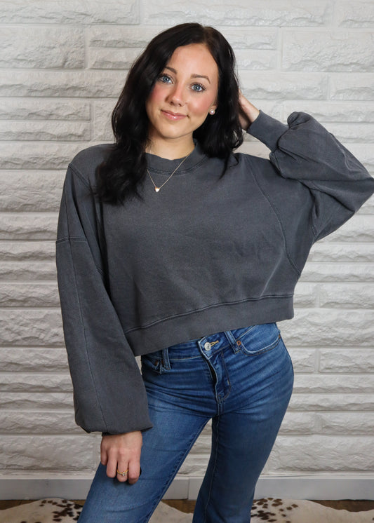 Remi Sweatshirt - Charcoal