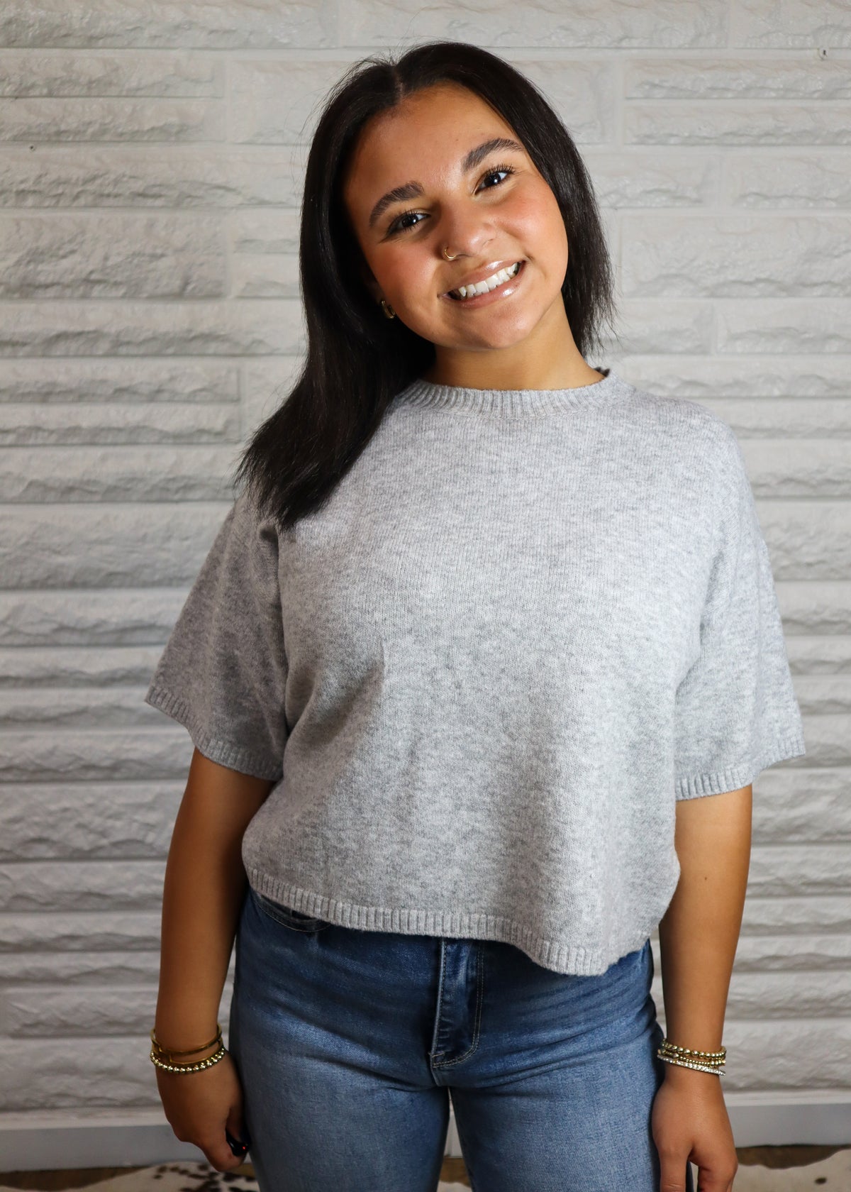 The Marlowe Knit Sweater Top
