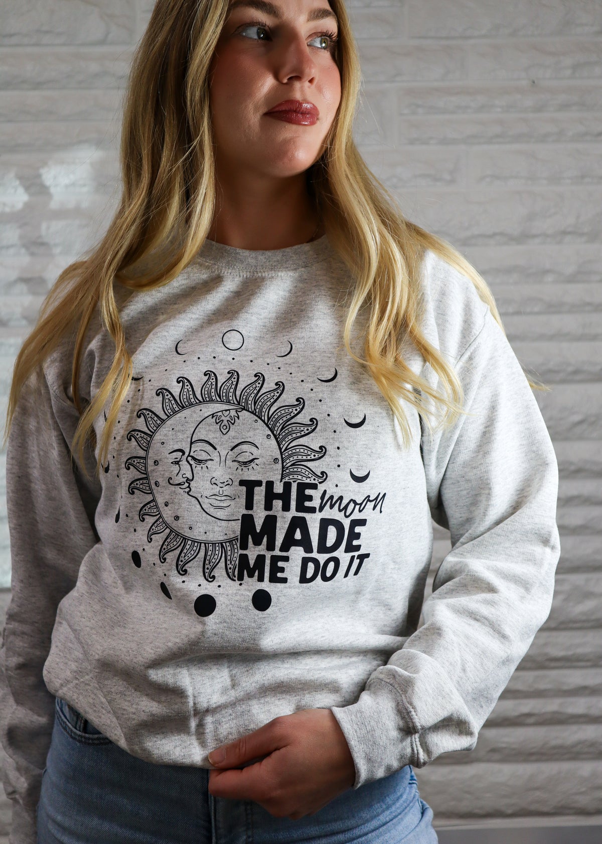 Moon Made Me Do It Sweatshirt